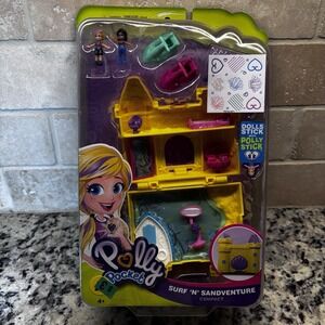 Polly Pocket World Surf N'Sandventure 2018 New In Package